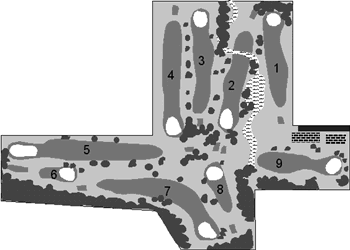 Alma Municipal Course Map