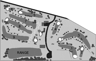 Atkinson Stuart Country Club Course Map