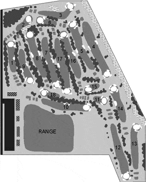 Miracle Hill Course Map