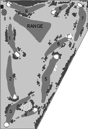 Wood River Country Club Course Map